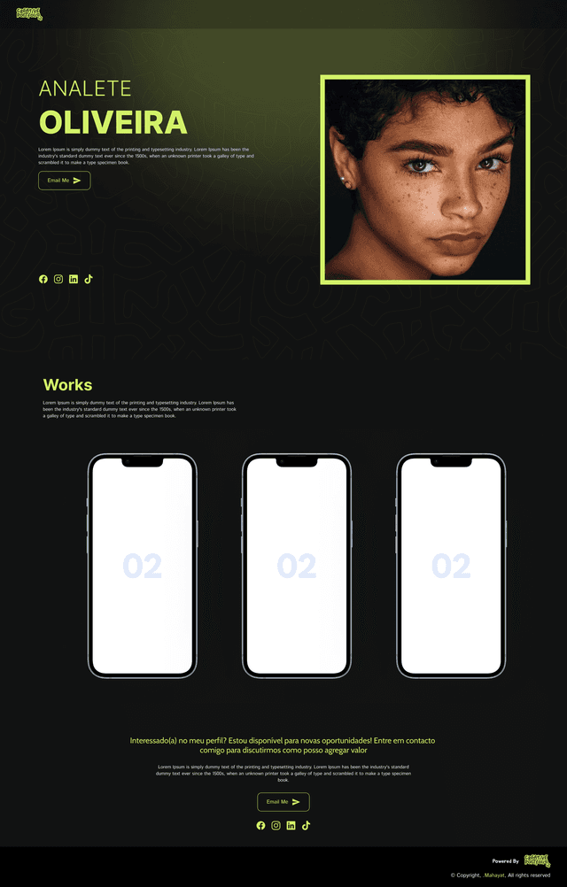 Minimalist Portfolio